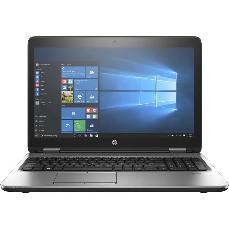 ProBook 650 G2 15,6" 2016 - Intel Core i5 2,3Ghz - 2 - 8Go DDR3 - 128Go SSD - Intel HD Graphics 520 - Noir et argent - Windows 10 Pro - AZERTY
