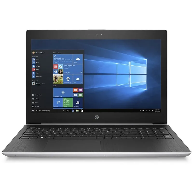 ProBook 450 G5 15,6" 2017 - Intel Core i7 1,8Ghz - 4 - 8Go DDR3 - 256Go SSD - Intel UHD Graphics 620 - Noir et argent - Windows 11 Pro - AZERTY