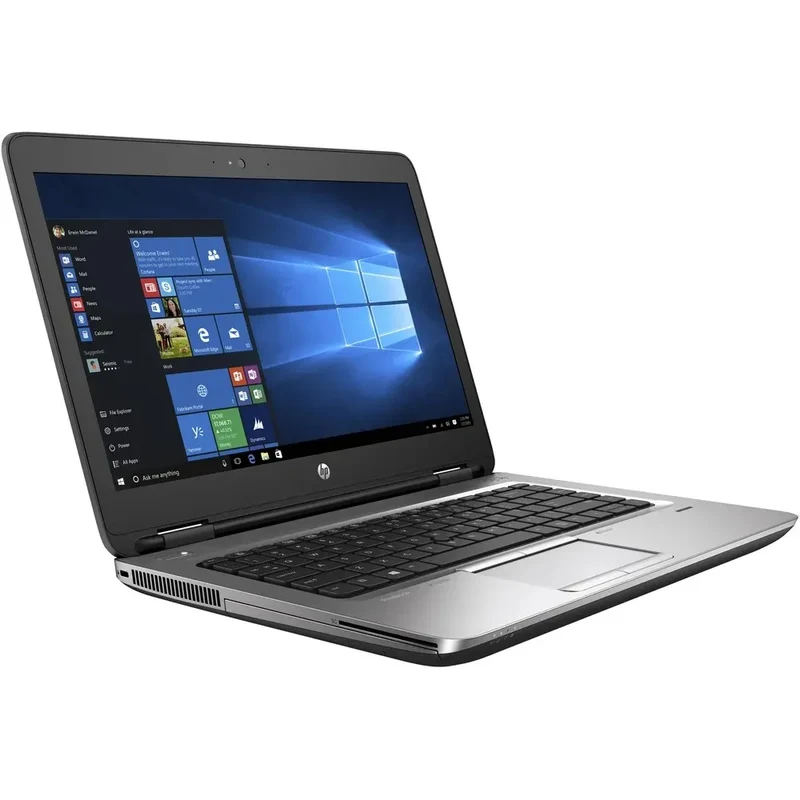 ProBook 655 G3 A8 15,6" 2017 - AMD A8 2,4Ghz - 4 - 8Go DDR4 - 256Go SSD - Radeon R5 - Noir et argent - Windows 10 Pro - AZERTY