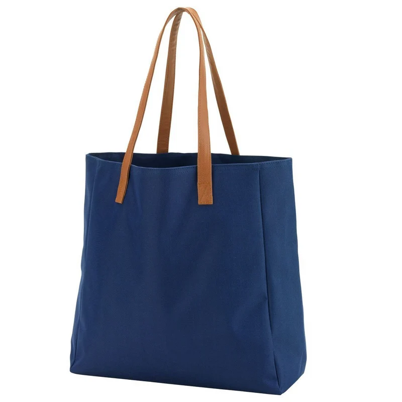 Navy Tote - Personalized