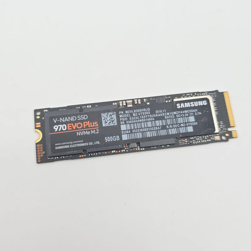 Samsung 970 Evo Plus 500GB M.2 NVMe SSD, Internal Gaming Solid State Drive Storage