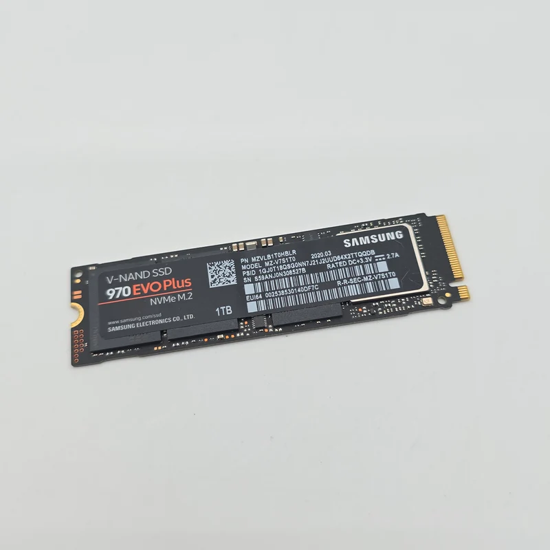 Samsung 970 Evo Plus 1TB M.2 NVMe SSD, Internal Gaming Solid State Drive Storage