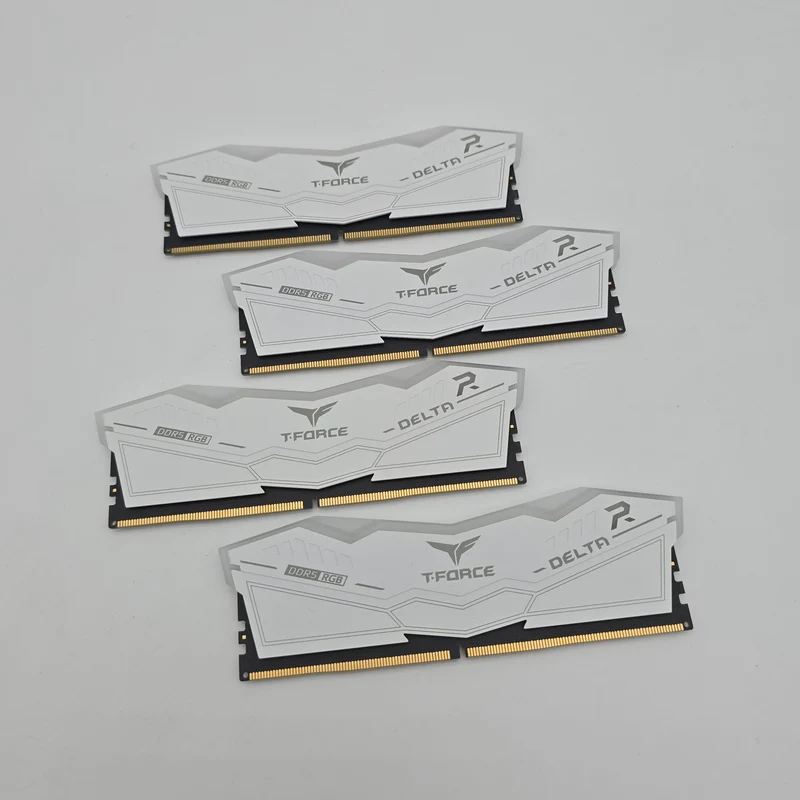 TeamGroup T-Force Delta RGB 64GB DDR5, 6000MHz, CL38, Desktop Gaming Memory RAM (4x16GB)