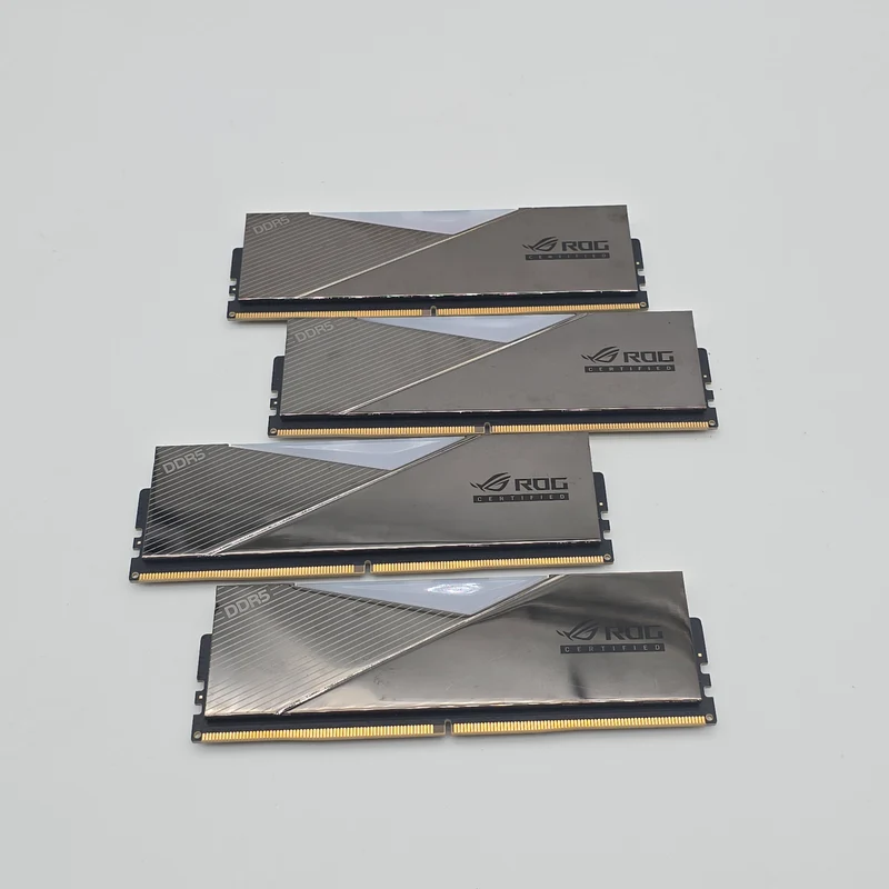 XPG Lancer ROG Certified 64GB DDR5, 6600MHz, CL34, Desktop Gaming Memory RAM (4x16GB)
