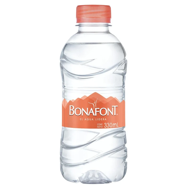 AGUA NATURAL BONAFONT 330ml