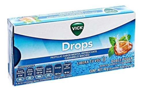 Pastillas de Mentol Vick