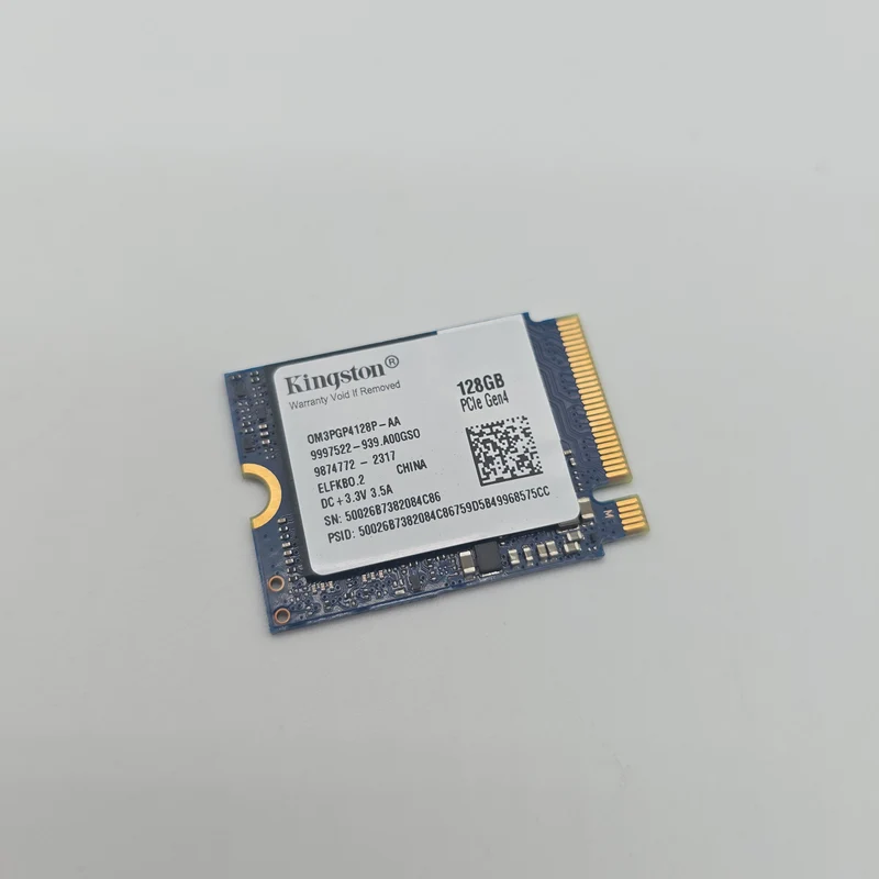 Kingston OM3PGP4128P 128GB, M.2 2230 NVMe Gen4 SSD Storage