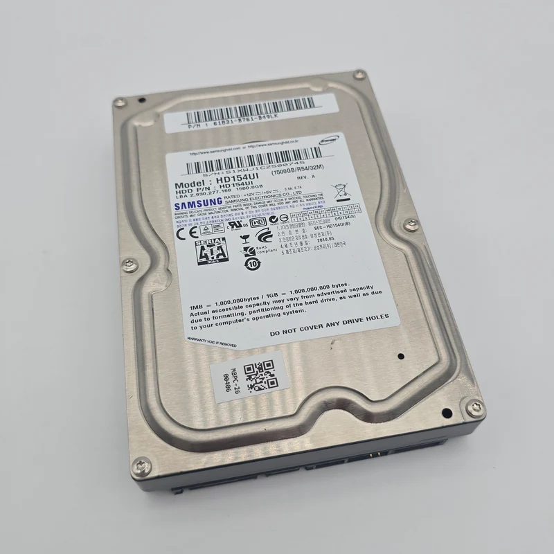 Samsung HD154UI 1.5TB SATA 3.5" Hard Drive, Internal Hard Drive HDD Storage