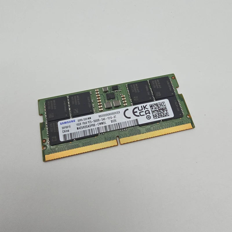 Samsung 16GB DDR5, 5600MHz, SODIMM Laptop Memory RAM (1x16GB)