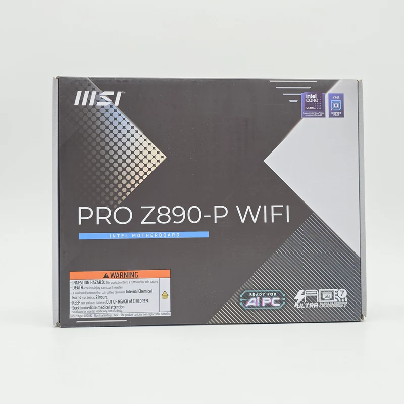 MSI Pro Z890-P WiFi, Socket LGA 1851, ATX Desktop Gaming Motherboard