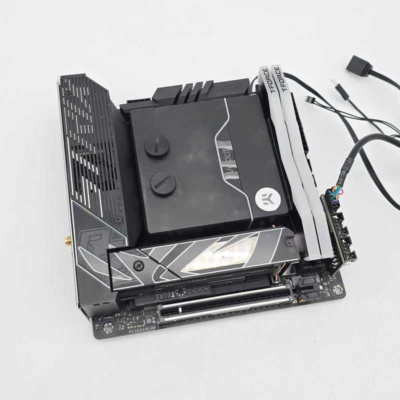 ASUS ROG STRIX Z790-I Gaming WiFi Motherboard, Intel Core i9-13900KS CPU, TeamGroup T-Force 32GB DDR5 RAM COMBO