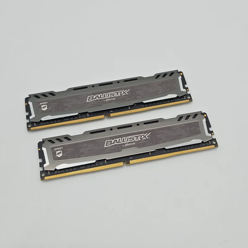 Micron Ballistix Sport 16GB DDR4, 2400MHz, CL16-16-16-39, Desktop Gaming Memory RAM (2x8GB)