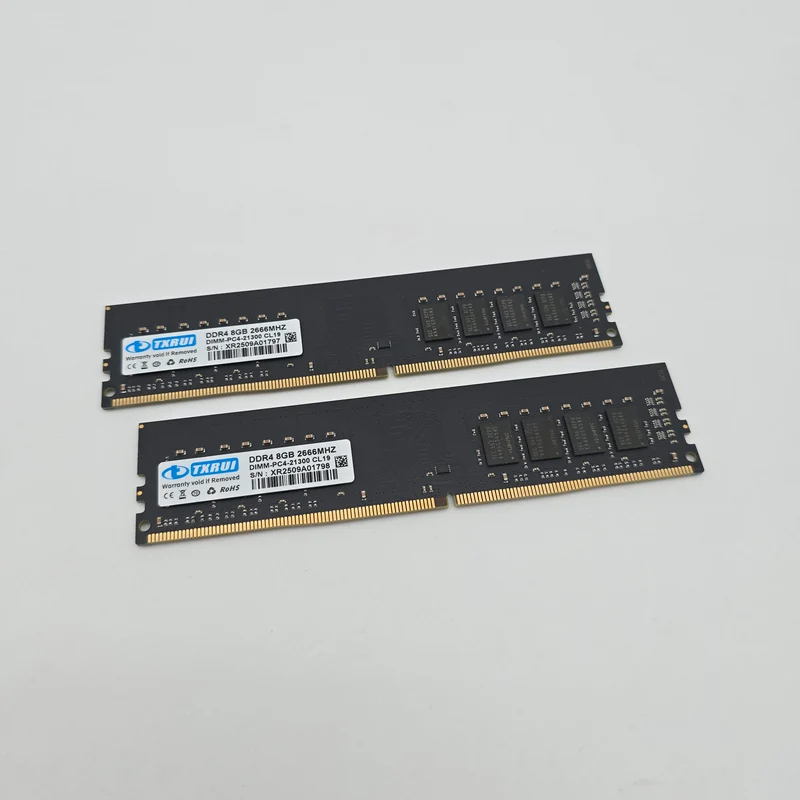 TXRUI 16GB DDR4, 2666MHz, CL19, DDR4 Memory RAM (2x8GB)