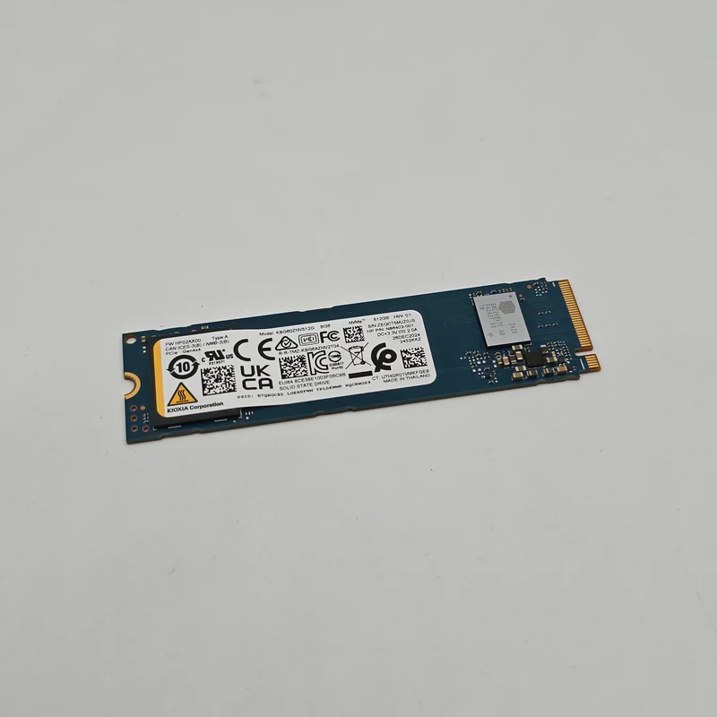 Kioxia 512GB, M.2 NVMe SSD Storage