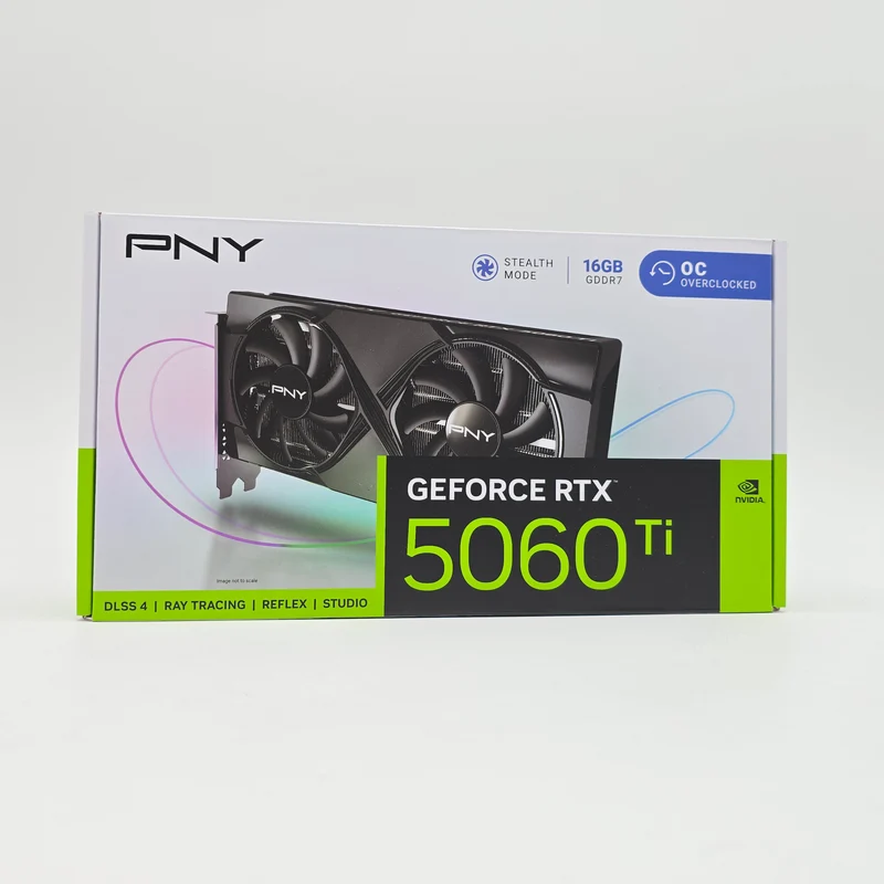 RTX 5060 Ti PNY OC 16GB, NVIDIA Gaming Graphics Card GPU