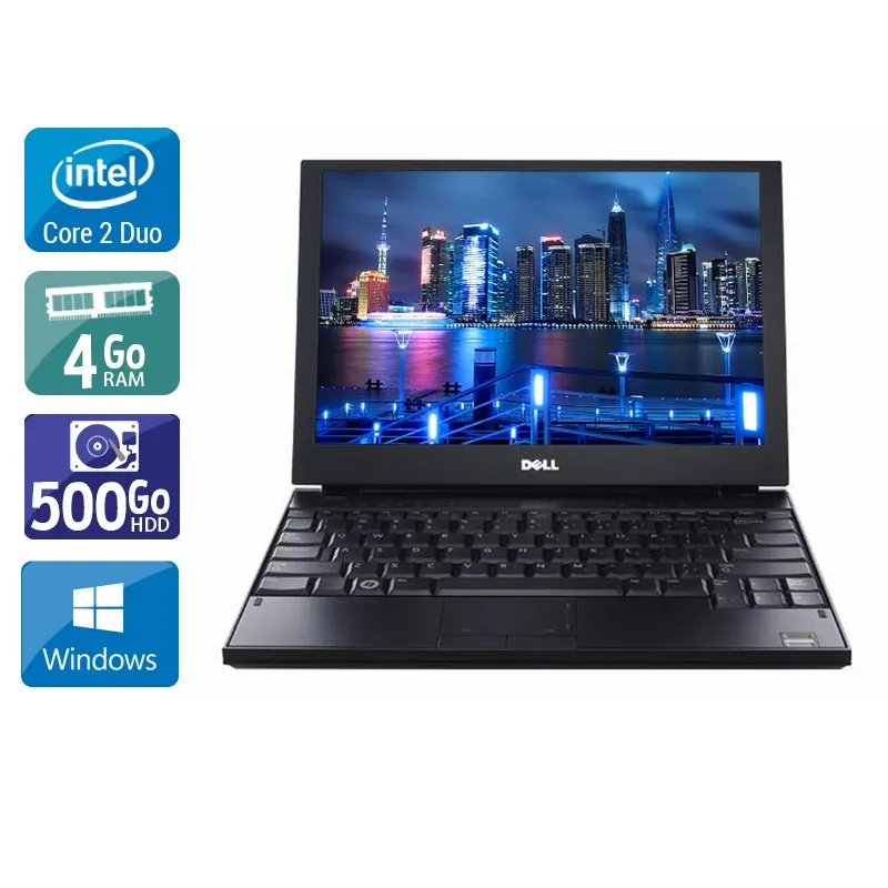 Latitude E4200 12,1" 2008 - Intel Core 2 Duo 1,6Ghz - 2 - 4Go DDR4 - 500Go HDD - Intel HD Graphics 2000 - Gris / Noir - Windows 10 - AZERTY