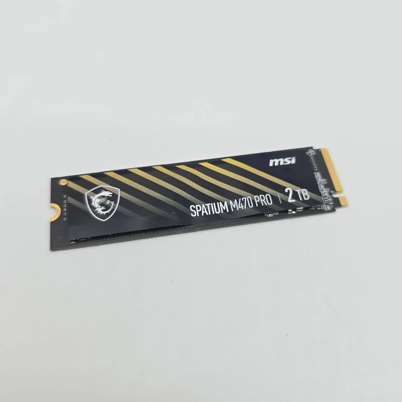 MSI Spatium M470 Pro 2TB, M.2 PCIe NVMe Gen4 SSD Storage