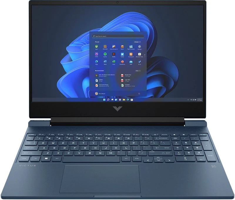 HP Victus 15-fa1163dx GAMING LAPTOP, Intel Core I7-12650H, 16GB RAM Memory, 512GB SSD, RTX 4050 6GB vRAM, 15.6" FHD 144Hz Screen, Win 11