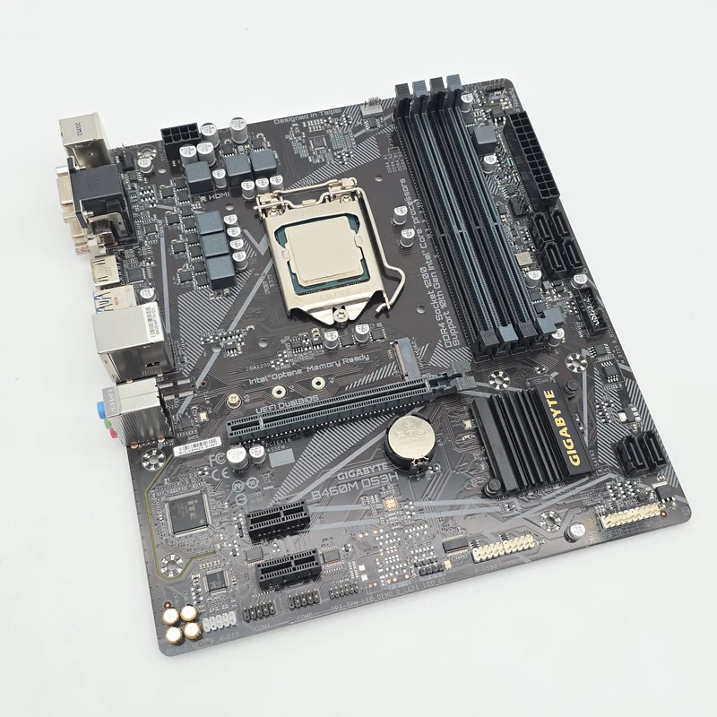 Gigabyte B460M DS3H Micro-ATX Gaming Motherboard, Intel Core i5-10400 Processor CPU Combo