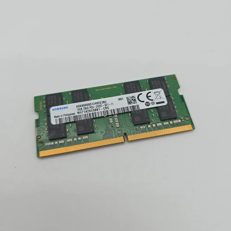 Samsung 16GB DDR4, 2400MHz, SODIMM Laptop Memory RAM (1x16GB)