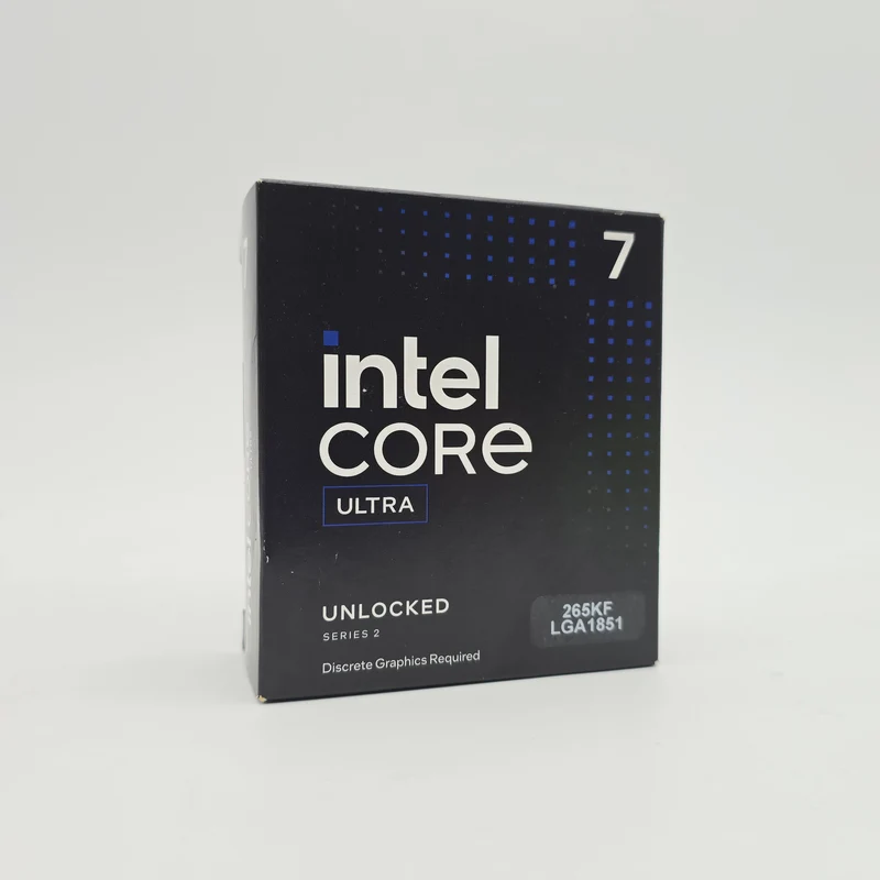 Intel Core Ultra 7 265KF, Socket LGA 1851, Gaming Desktop Processor CPU