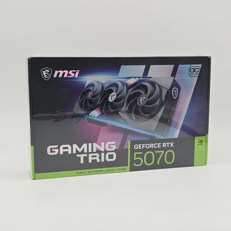 RTX 5070 MSI Gaming Trio OC 12GB, NVIDIA Gaming Graphics Card GPU