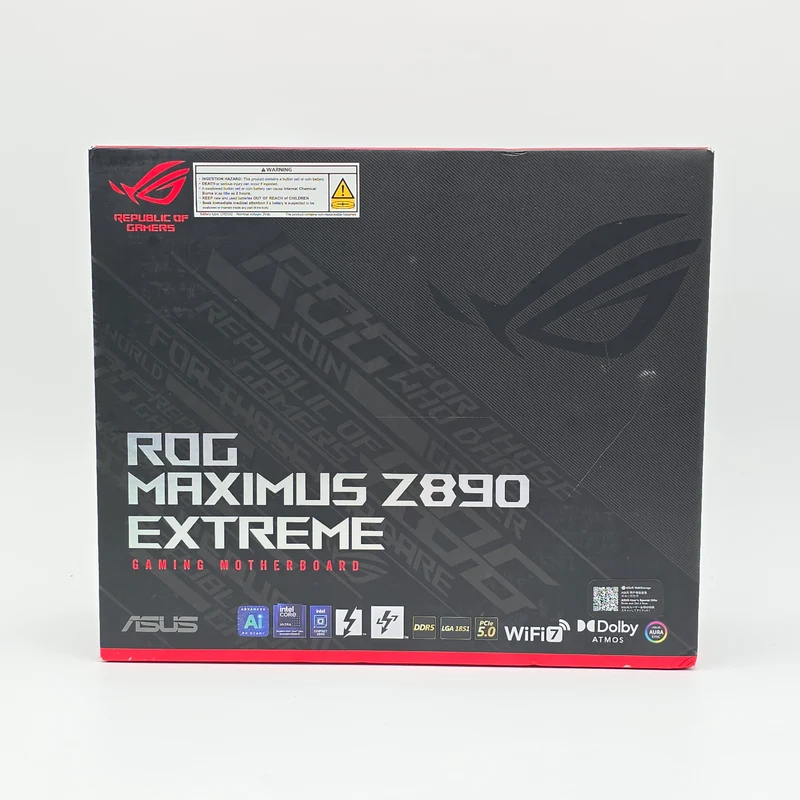 ASUS ROG Maximus Z890 Extreme Gaming Motherboard, Intel Core Ultra 9 285K Gaming Processor CPU COMBO