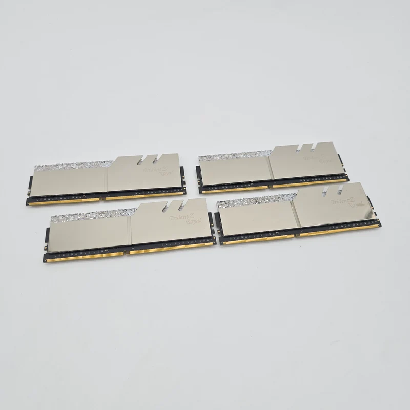 G.Skill Trident Z Royal 64GB DDR4, 3600MHz, Cl18-22-22-42, Desktop Gaming Memory RAM (4x16GB)