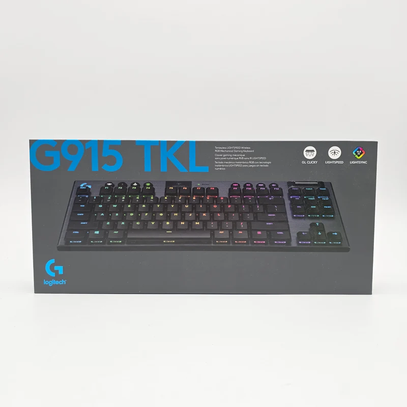 Logitech G915 TKL Lightspeed Wireless RGB Desktop Gaming Keyboard