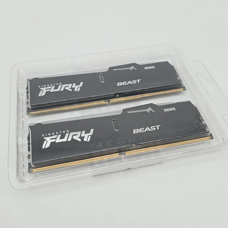 Kingston Fury Beast 32GB DDR5, 5200MHz, Desktop Gaming Memory RAM (2x16GB)