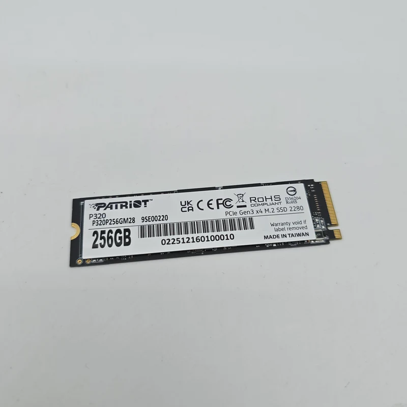 Patriot P320 256GB M.2 NVMe SSD Storage