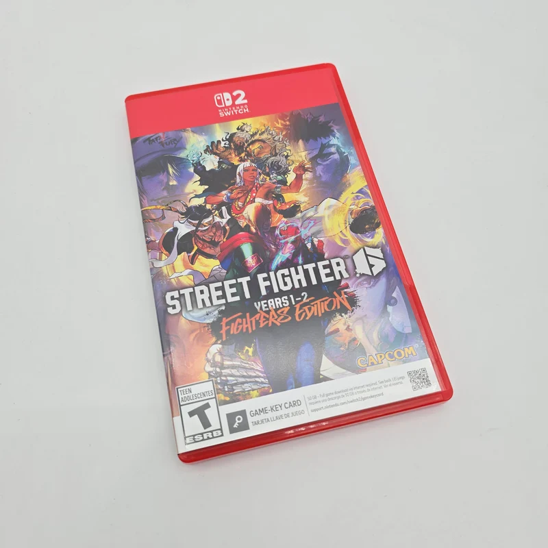 Street Fighter 6 Years 1-2: Fighters Edition, Nintendo Switch 2 Physical Game Key Cartridge