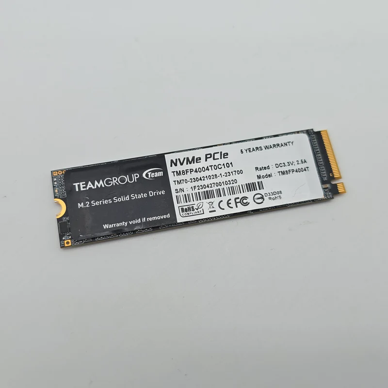 Teamgroup MP34 4TB M.2 NVMe SSD Storage