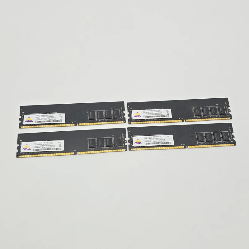 Neo Forza 32GB DDR4, 3200MHz, CL22, Desktop Gaming Memory UDIMM RAM (4x8GB)