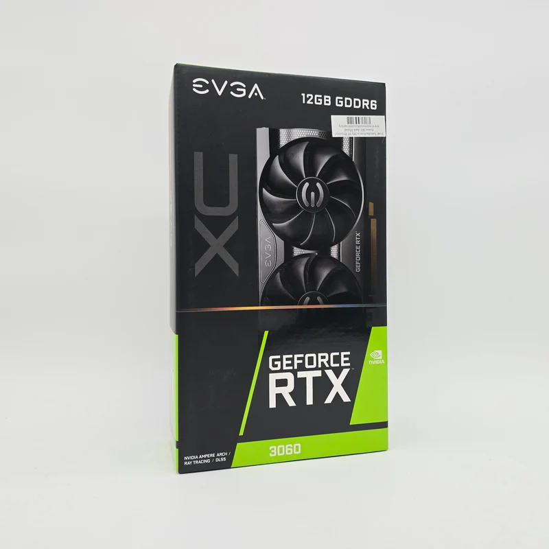 RTX 3060 EVGA XC 12GB, NVIDIA Gaming Graphics Card GPU