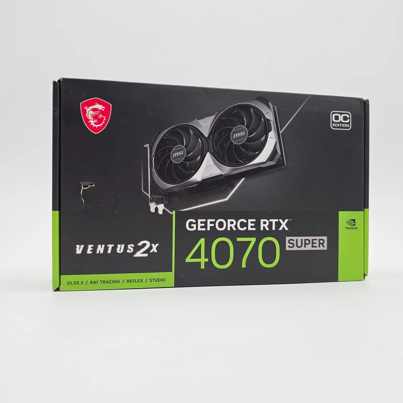 RTX 4070 Super MSI Ventus 2X OC 12GB, NVIDIA Gaming Graphics Card GPU