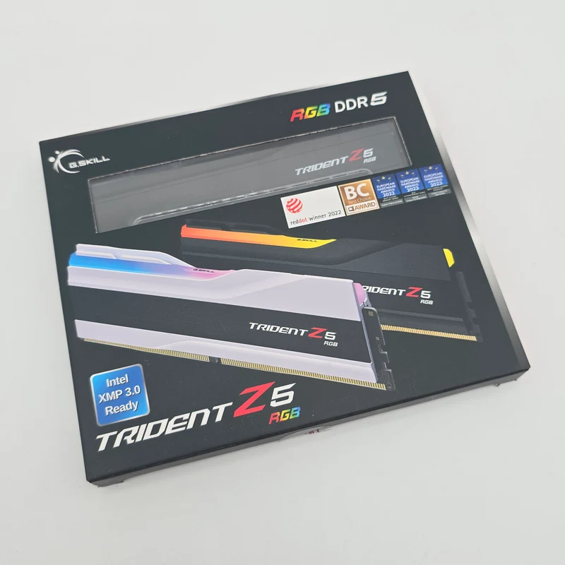G.Skill Trident Z5 RGB 48GB DDR5, 8000MHz, CL40-48-48-128, Desktop Gaming Memory RAM (2x24GB)