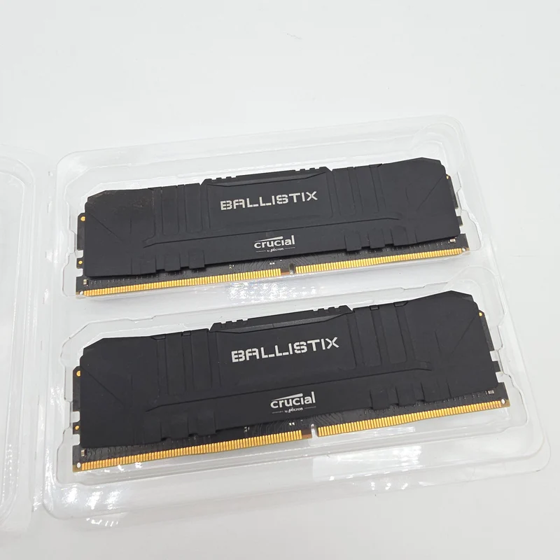 Crucial Ballistix 16GB DDR4, 3600MHz, Cl16-18-18-38, Desktop Gaming Memory RAM (2x8GB)