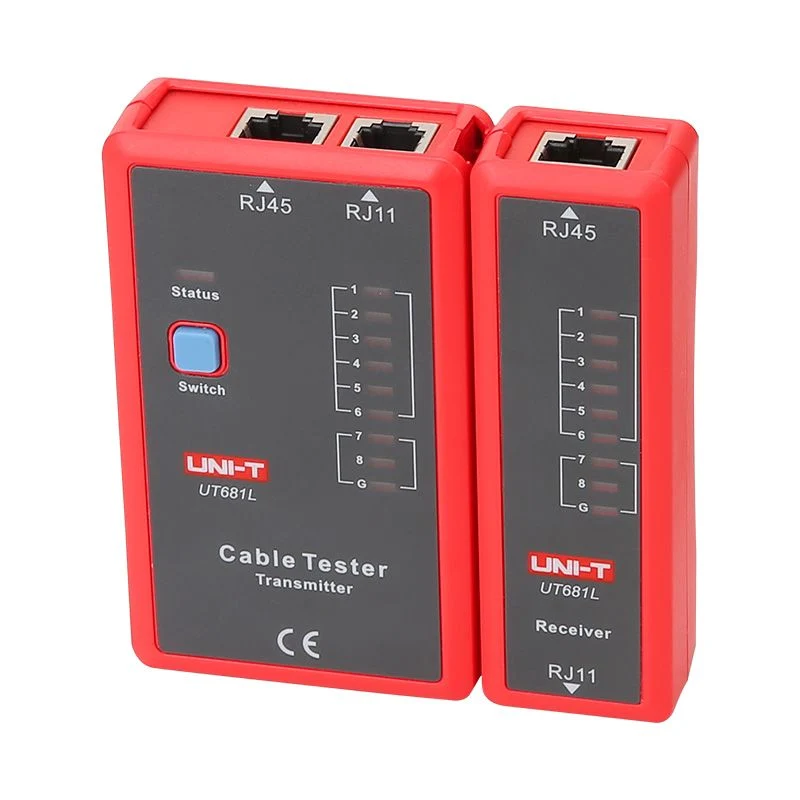 Testeur de réseau UNI-T Ethernet/téléphone/BNC