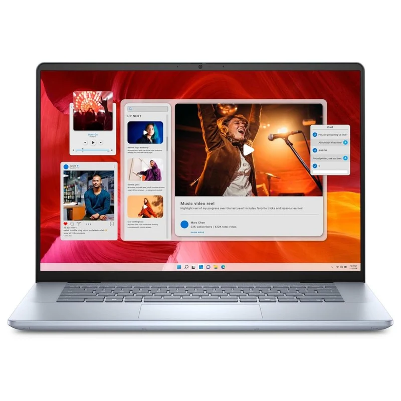 Dell 16-7640 Laptop, Intel Core Ultra 9-185H, 16GB RAM, 512GB SSD, 16" FHD Touch Screen, Win 11