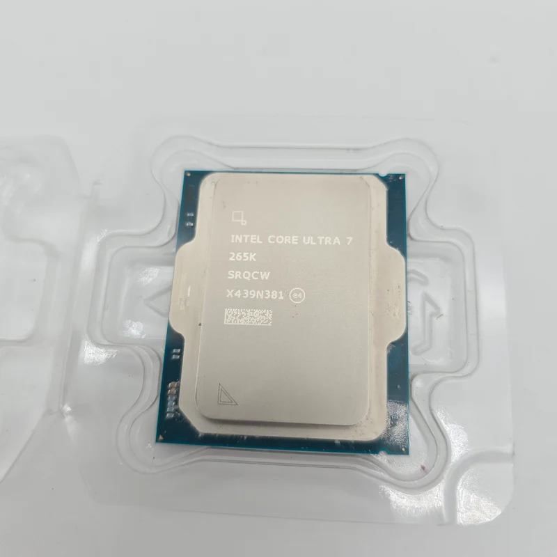 Intel Core Ultra 7 265K, Socket LGA1851, Desktop Gaming Processor CPU