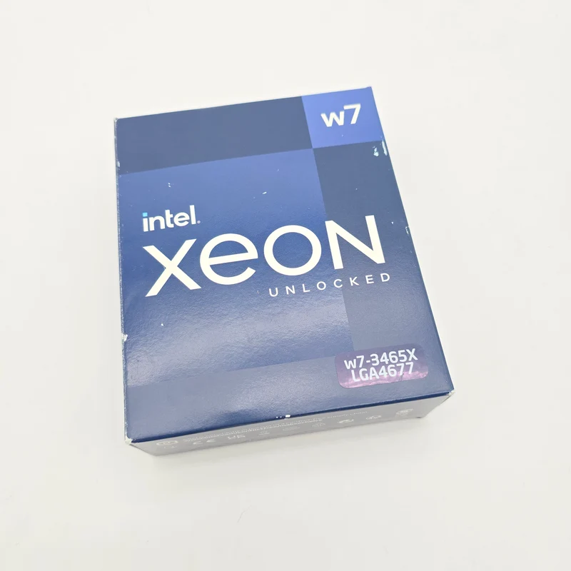 Intel Xeon w7-3465X, LGA4677, Workstation Xeon Processor CPU