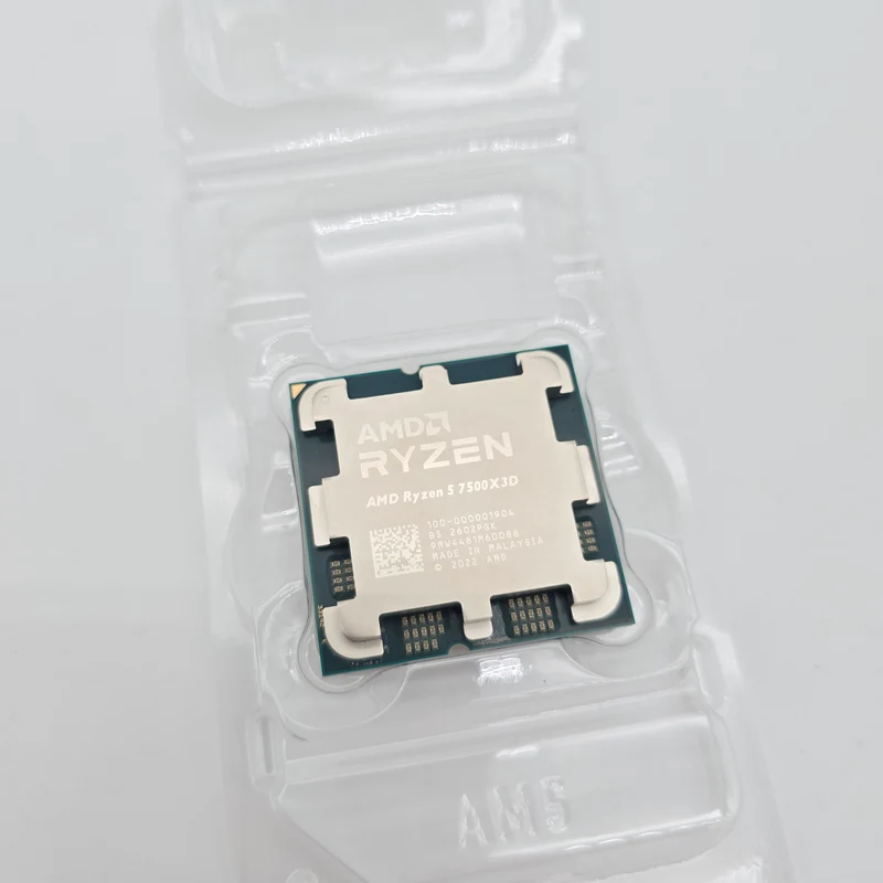 AMD Ryzen 5 7500X3D, Socket AM5, Desktop Gaming Processor CPU
