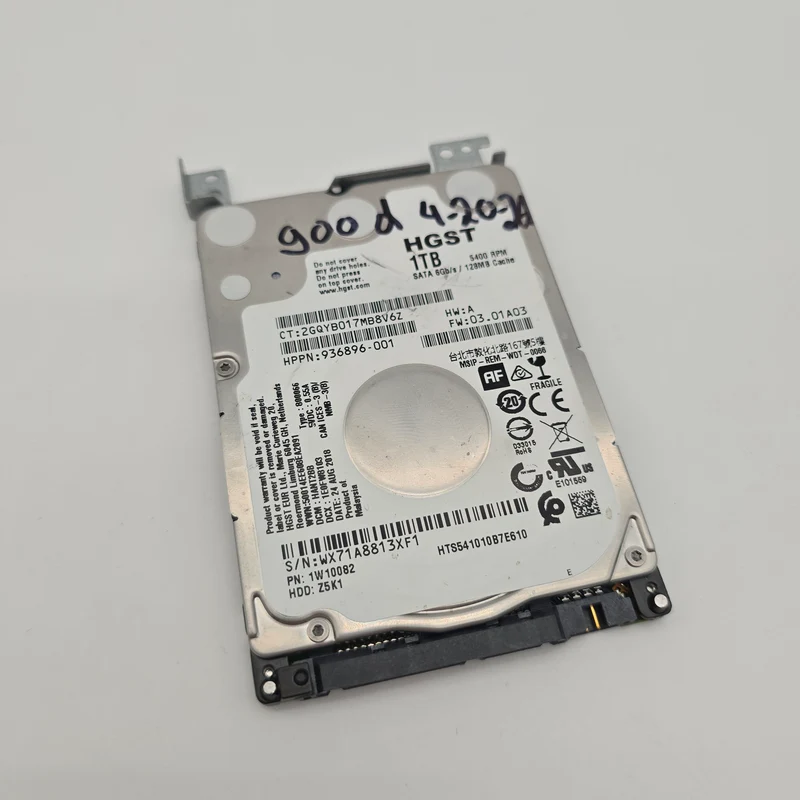 HGST Travelstar 1TB SATA Hard Drive HDD Storage