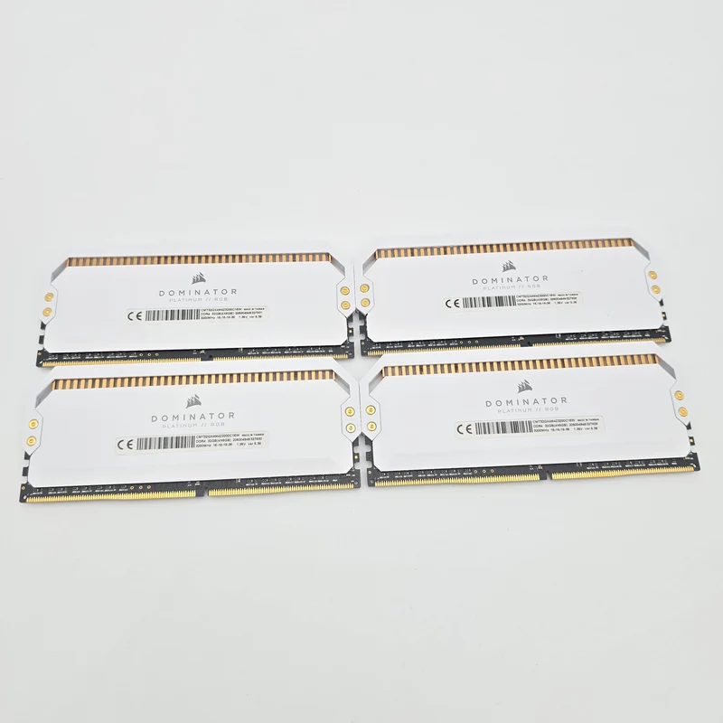 Corsair Dominator Platinum RGB 32GB DDR4, 3200MHz, Cl16-18-18-36, Desktop Gaming Memory RAM (4x8GB)