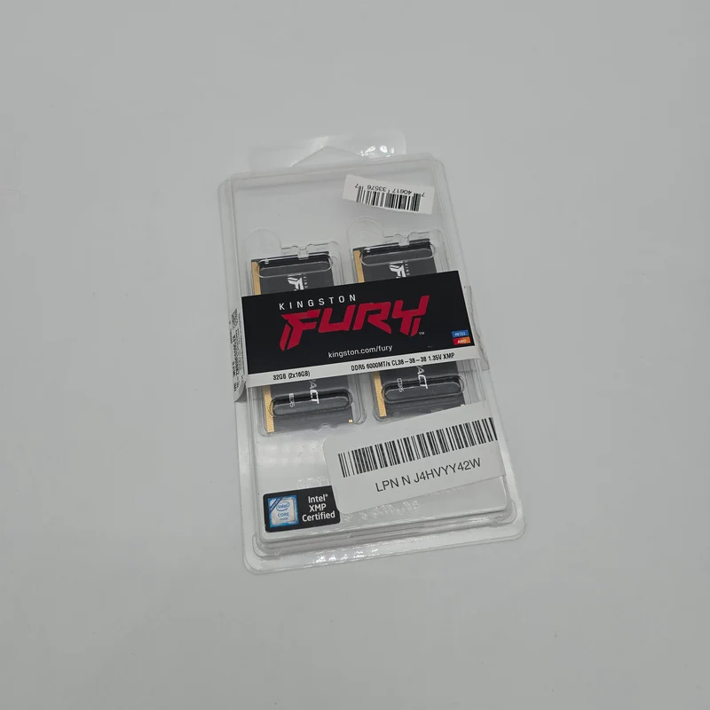 Kingston Fury 32GB DDR5, 6000MHz, CL38-38-38, SODIMM Laptop Gaming Memory RAM (2x16GB)