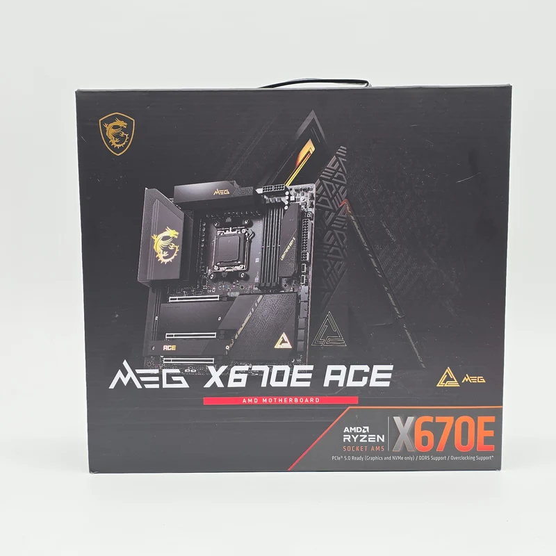 MSI MEG X670E ACE, Socket AM5, ATX Gaming Desktop Motherboard
