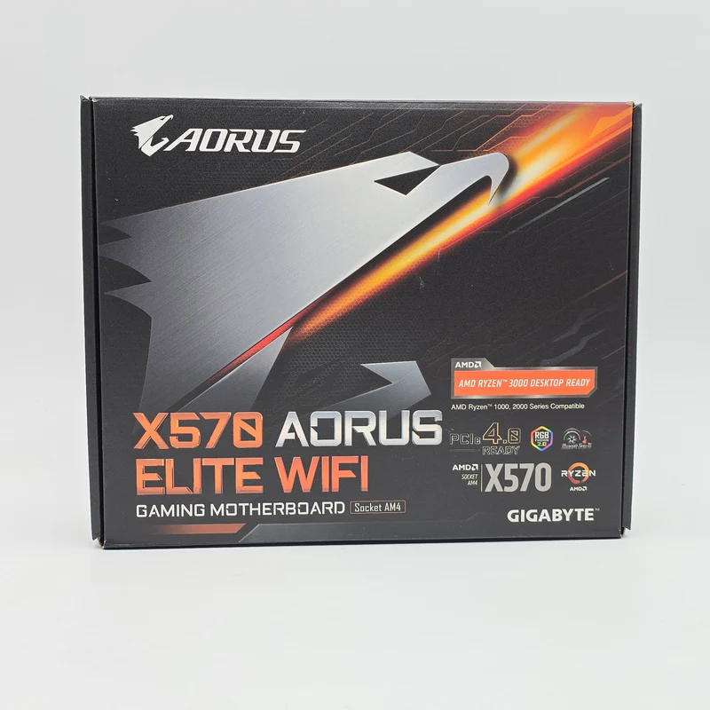 Gigabyte X570 Aorus Elite WiFi, Socket AM4, Desktop Gaming Motherboard
