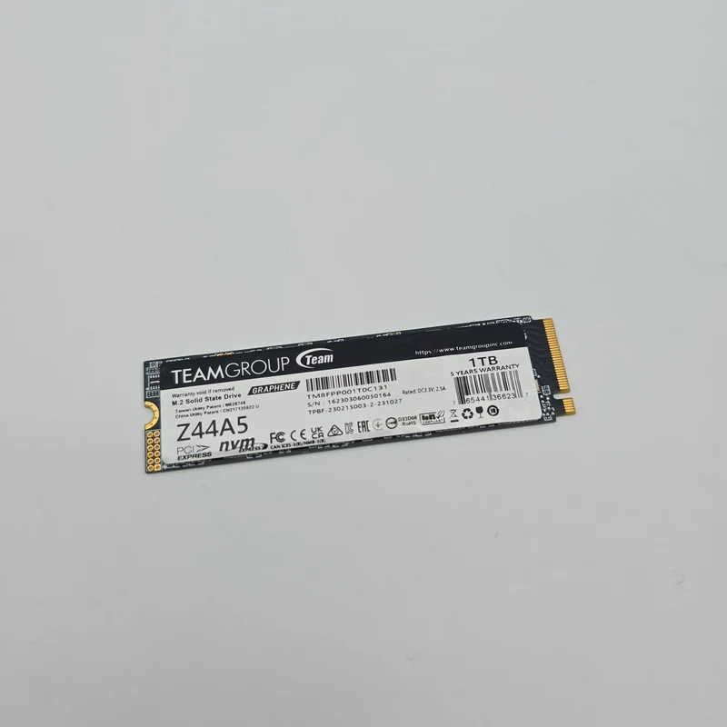 Teamgroup T-Force Z44A5 1TB, M.2 NVMe SSD Storage