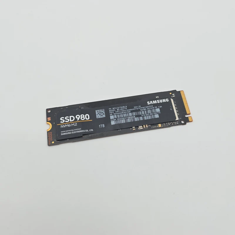 Samsung 980 1TB, M.2 NVMe SSD Storage